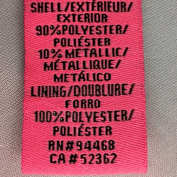 Betsy Johnson Pink Silver Floral Jacquard A-Line Wedding Guest Dress Size 2 - Picture 11 of 13